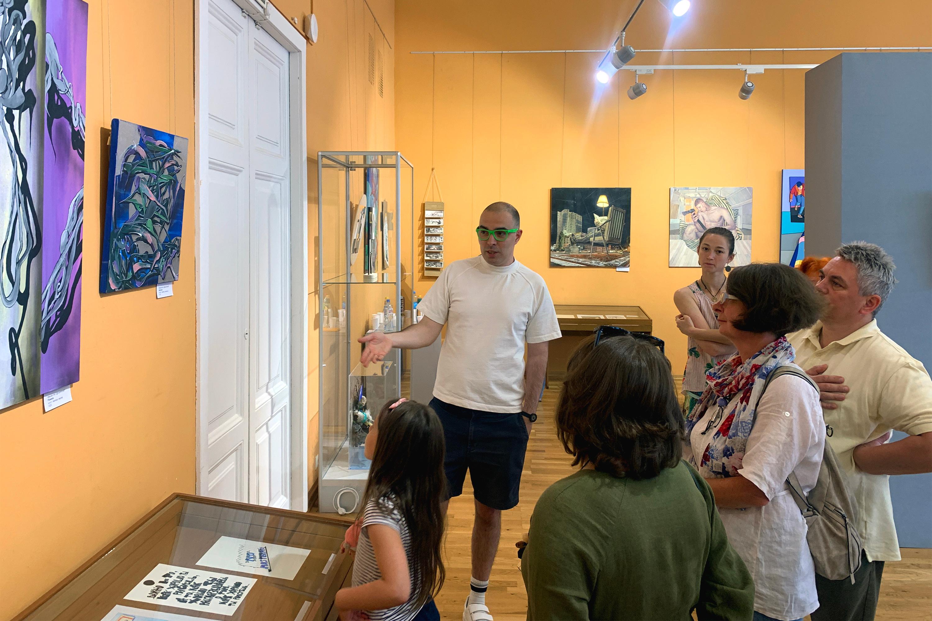 Экскурсия в первый день выставки